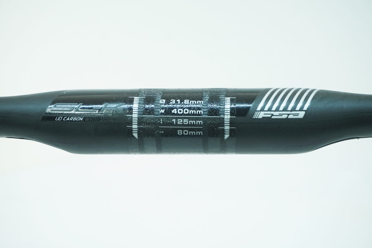 FSA 「エフエスエー」 SL-K COMPACT Φ31.8 400mm ハンドル / 大阪美原北インター店