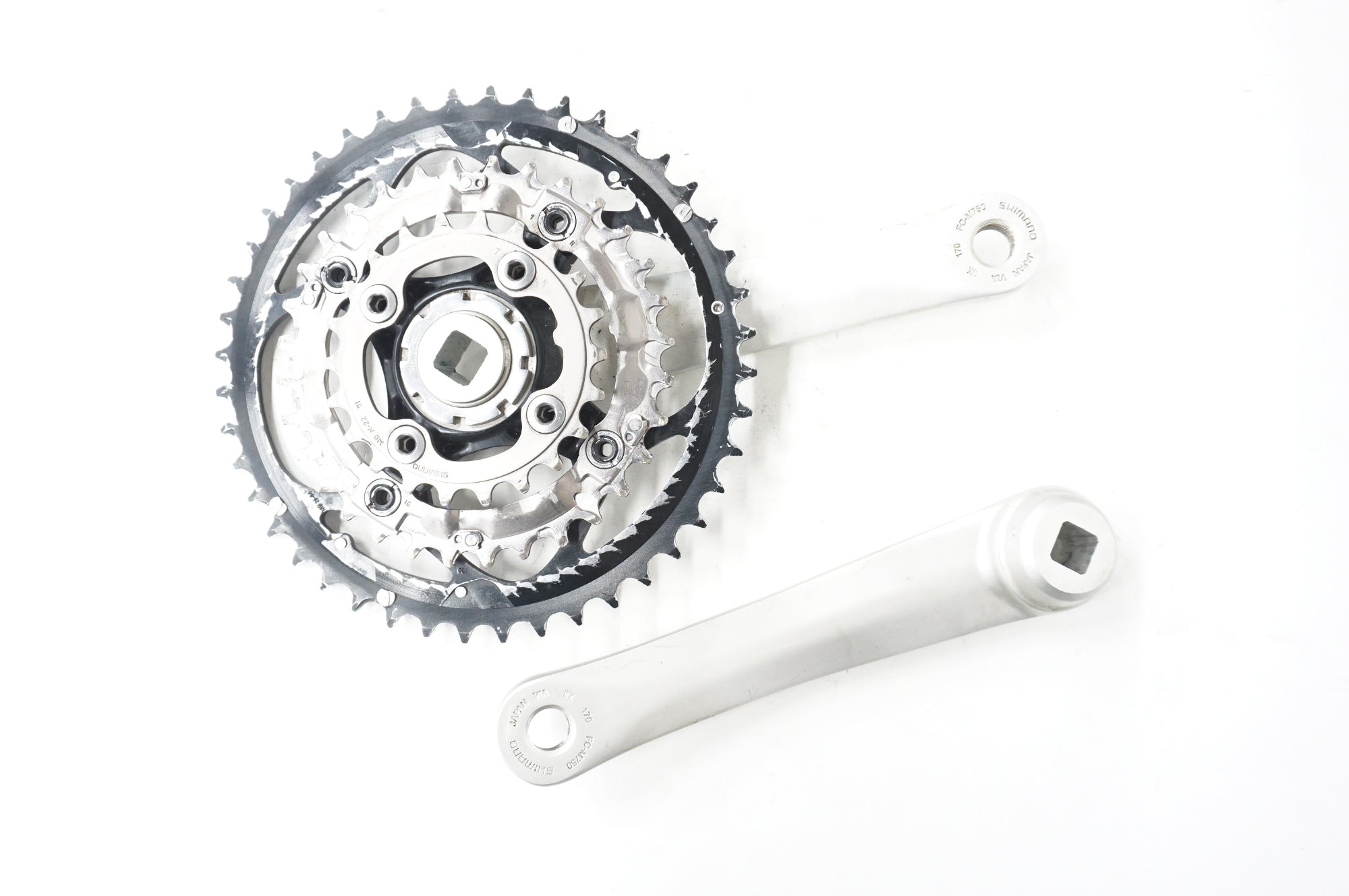 SHIMANO 「シマノ」 DEORE XT FC-M750 44-32-22T 170mm クランク