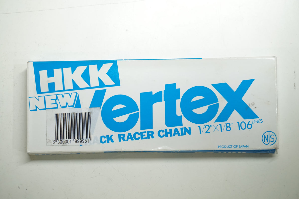 HKK 「エイチケーケー」 NEW VERTEX TRACK RACER CHAIN 106LINKS 1/2"×1/8" チェーン / 大宮店