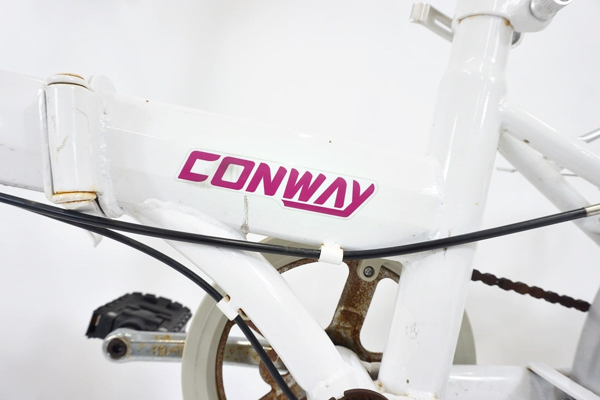 ジャンク MOMENTUM 「モーメンタム」 CONWAY 年式不明 16インチ 折り畳み自転車 / 東京商品化センター
