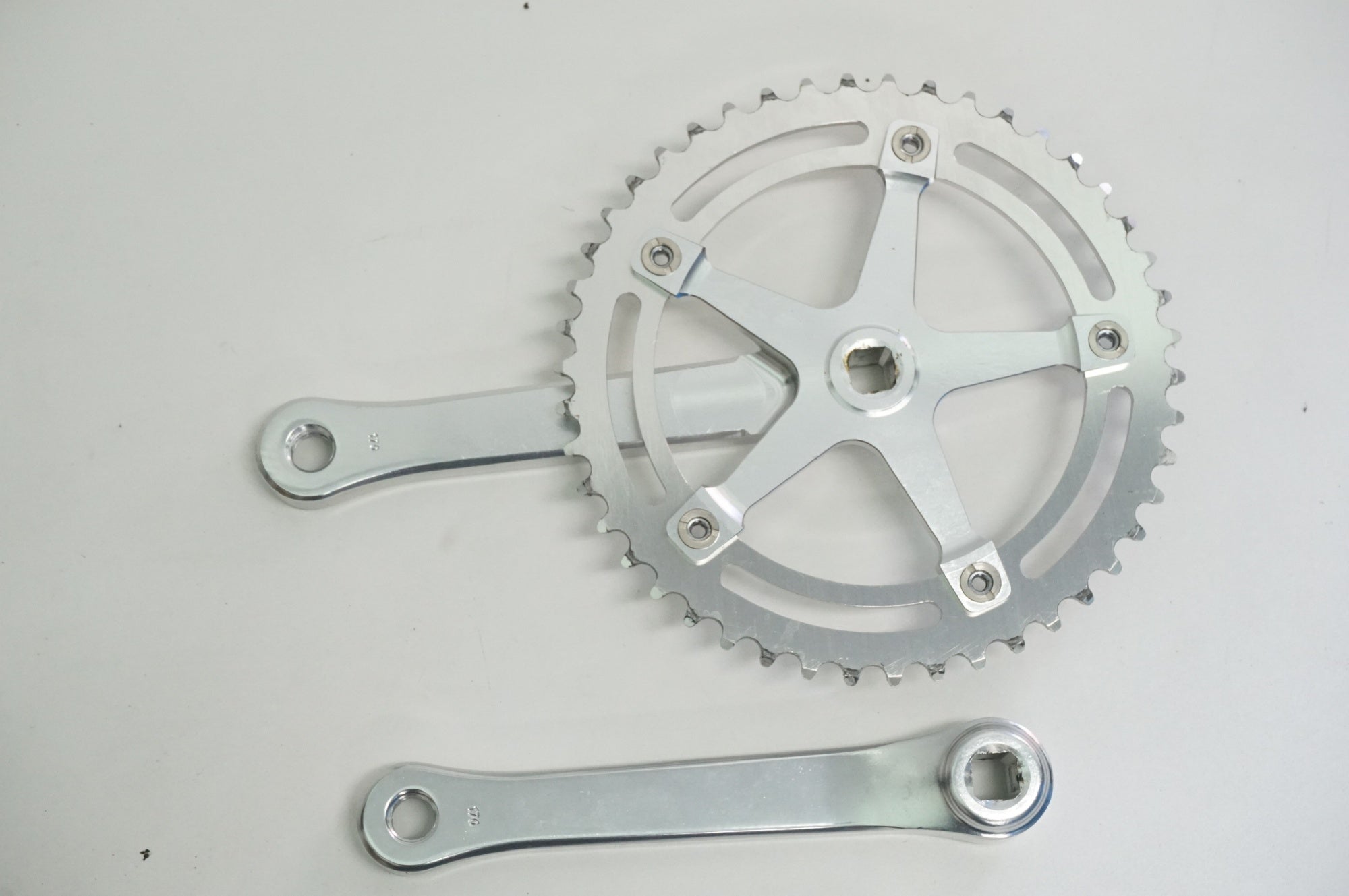 【廃盤】 BLUE LUG RMC CRANK 170mm BLUE LUG 「ブルーラグ」 RMC TRACK CRANK SET 46T 170mm クランク