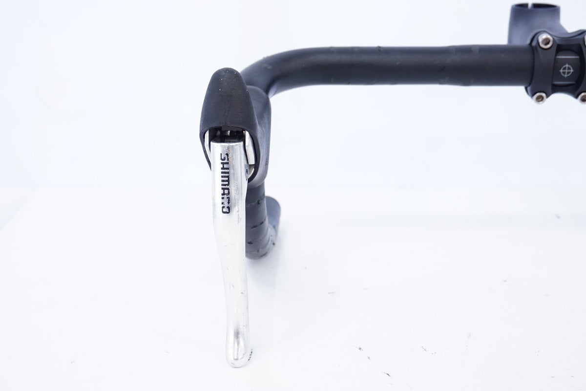 SHIMANO 「シマノ」 ブレーキ ハンドル ステム ハンドルφ26.0/約380mm ステムφ26.0/約80mm セット / 浜松店