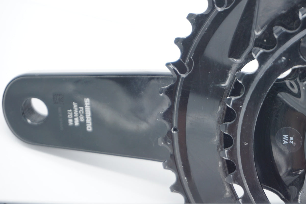 シマノ FC-09 170ｍｍ　50ｘ34T DURA-ACE　【新品】 SHIMANO 「シマノ」 DURA-ACE FC-09 50-34T 170mm クランク / 滋賀大津