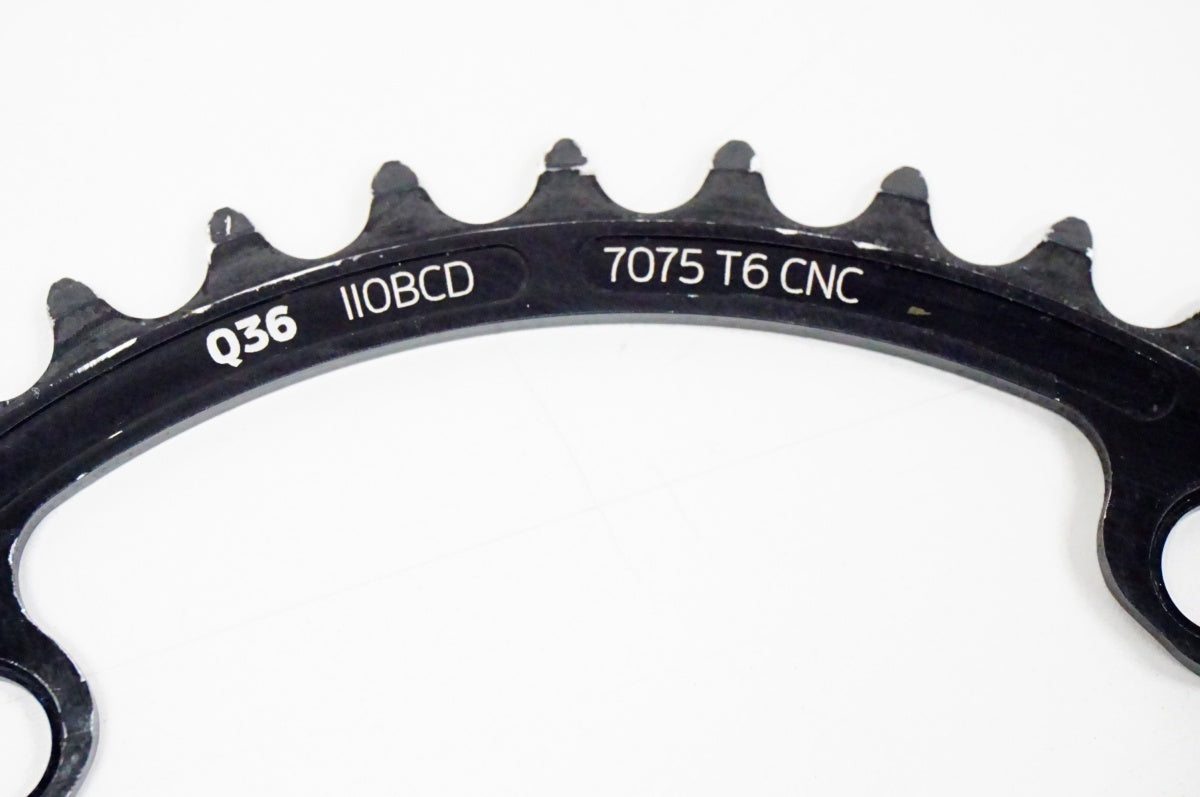 【未使用品】ROTOR Q-RING 52/36T チェーンリング ROTOR 「ローター」 Q-RINGS 52-36T チェーンリングセット / 名古屋