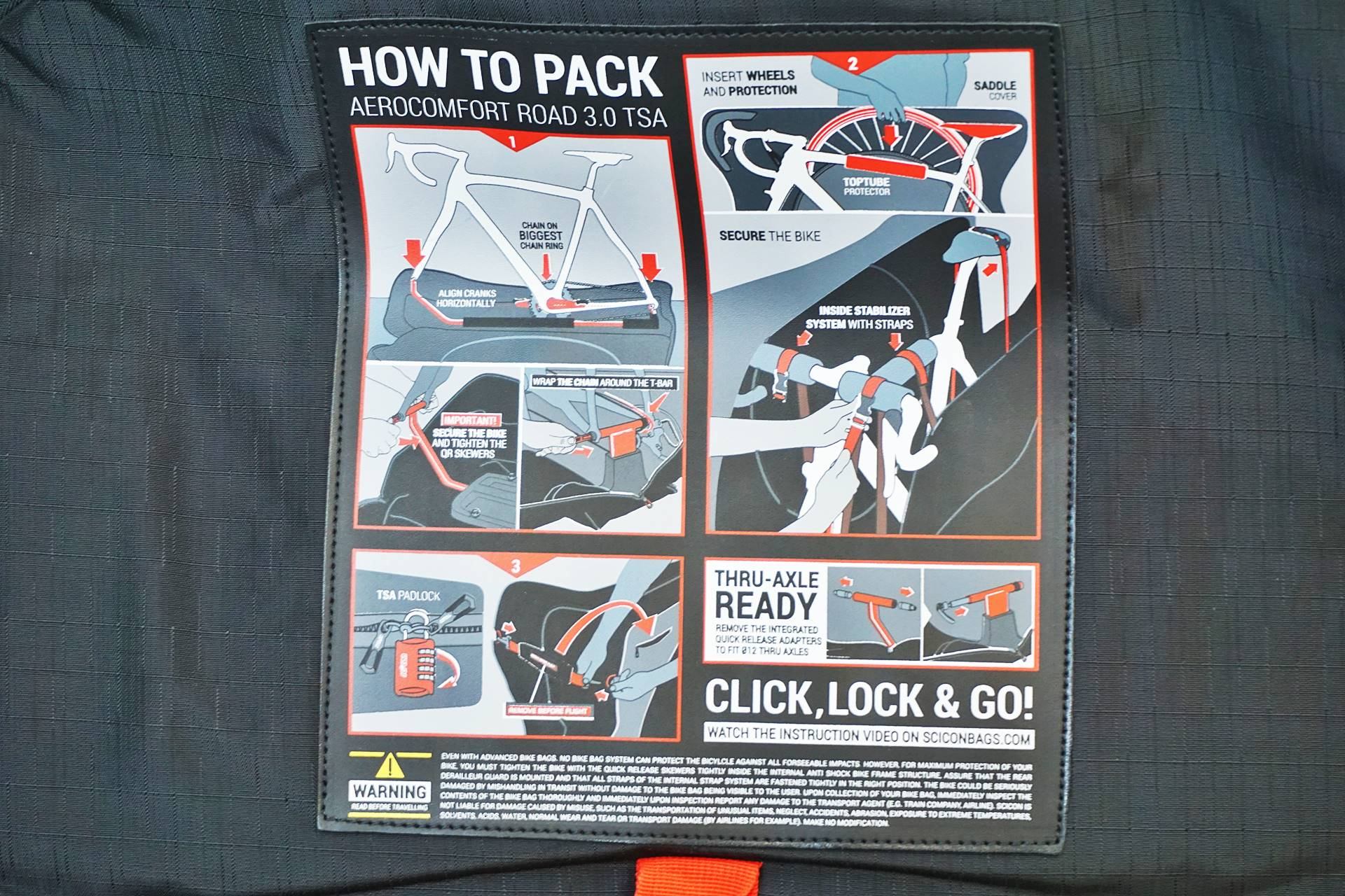 Scicon AeroComfort Road 3.0 スルーアクスル対応型 SCICON（シーコン） 【ロードバイク用】AEROCOMFORT 3.0 ROAD（エアロ