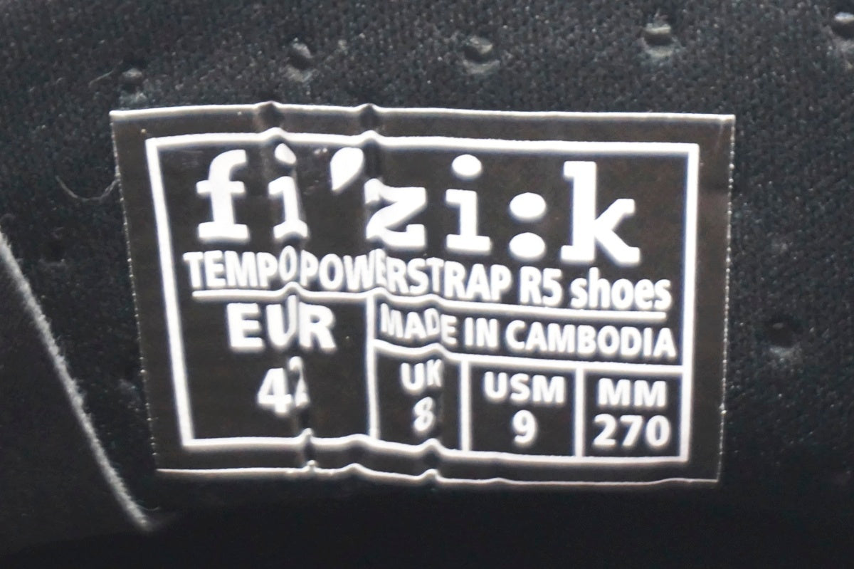 FIZIK 「フィジーク」 TEMPO POWER STRAP R5 27.0cm シューズ / 大阪門真店