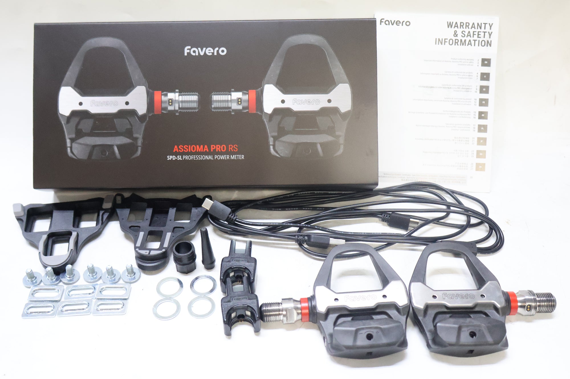 FAVERO 「ファベロ」 ASSIOMA PRO RS-2 パワーメーター ペダル / 高知店