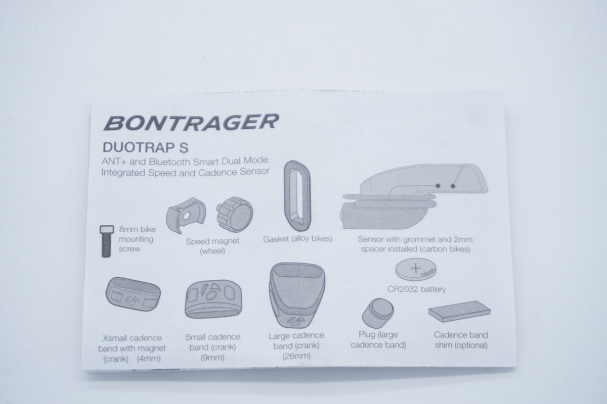 BONTRAGER 「ボントレガー」 DuoTrap S デジタル センサー / 滋賀大津店