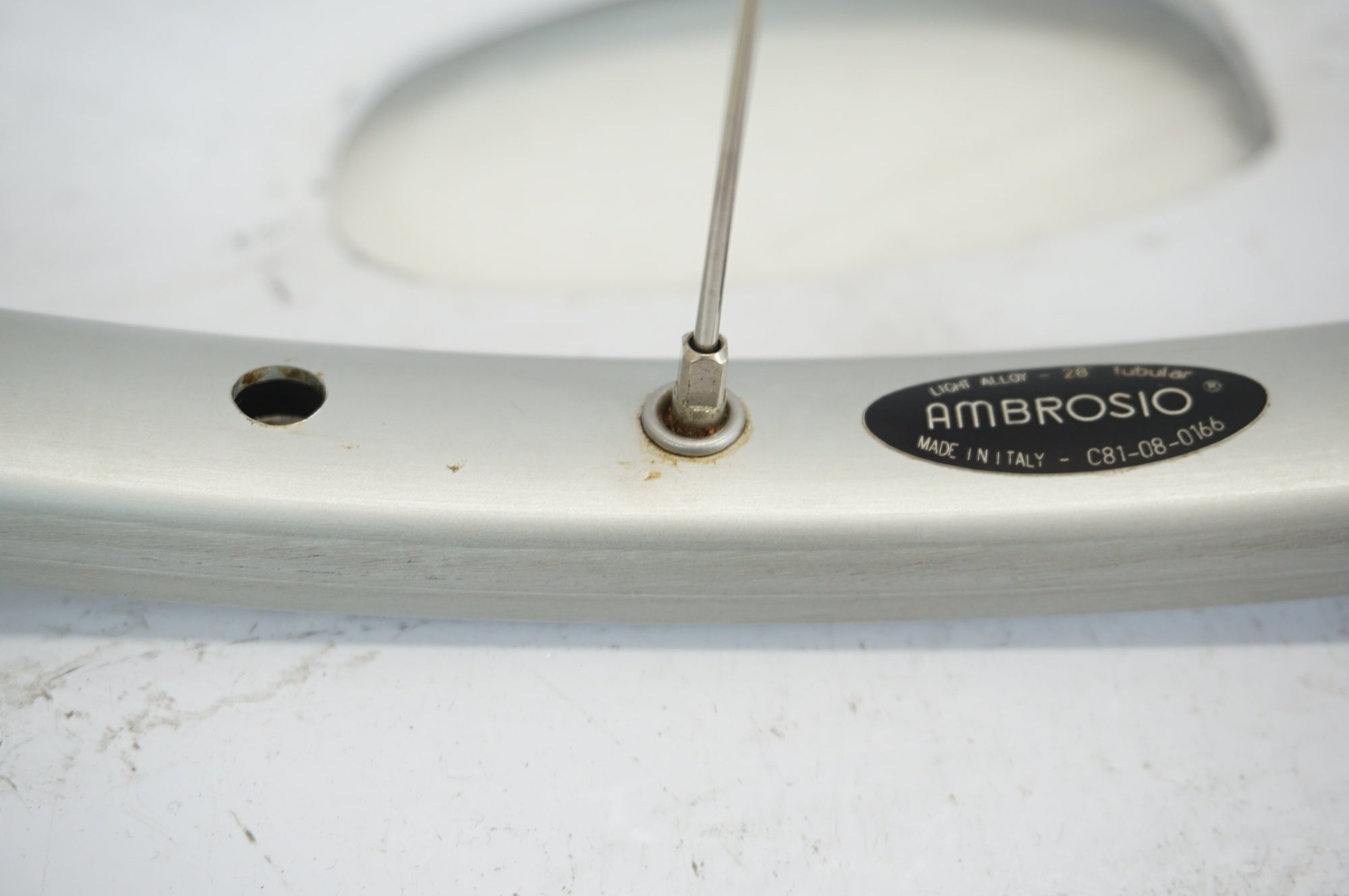 AMBROSIO 「アンブロッシオ」 リム GRAND BOIS ハブ カンパフリー 手組ホイールセット / 宇都宮店