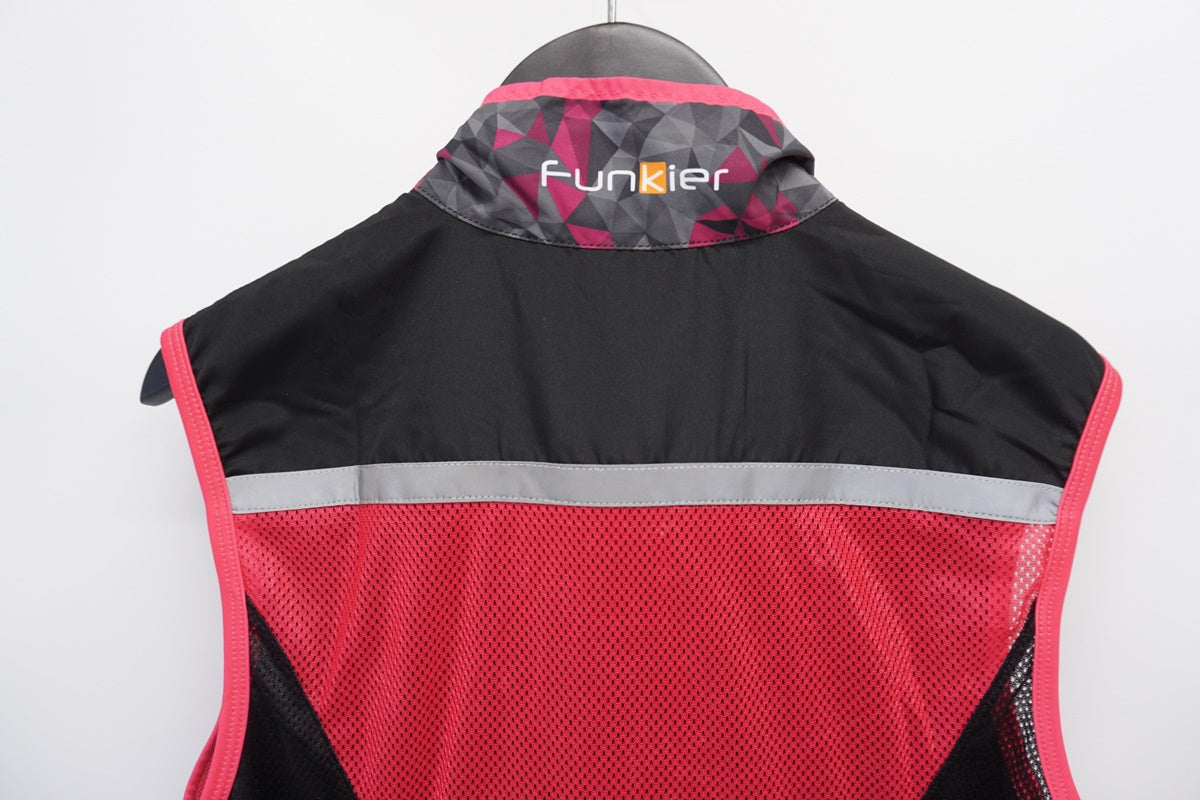 FUNKIER「ファンキアー」 COBINA LADIES WIND VEST Sサイズ BLACK/ 京都西院店