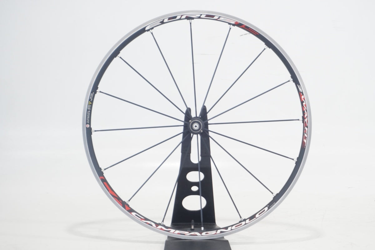 値下げ中！カンパニョーロ EURUS クリンチャー 2WAY FIT クイック付 カンパニョーロEURUS クリンチャーもチューブレスも使える2-WAY