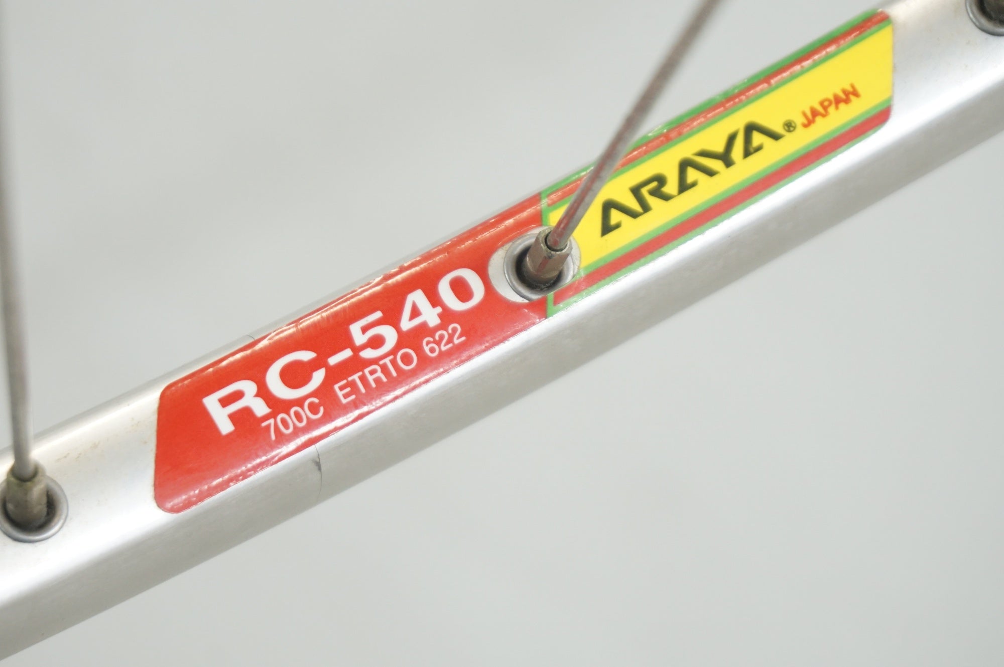 ARAYA 「アラヤ」 RC-540リム＋JOYTECハブ カンパ11速 ホイールセット / 福岡店