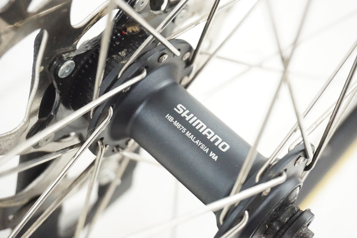 VELOCITY 「ベロシティ-」 AILERON リム SHIMANO FHHB-M675 ハブ