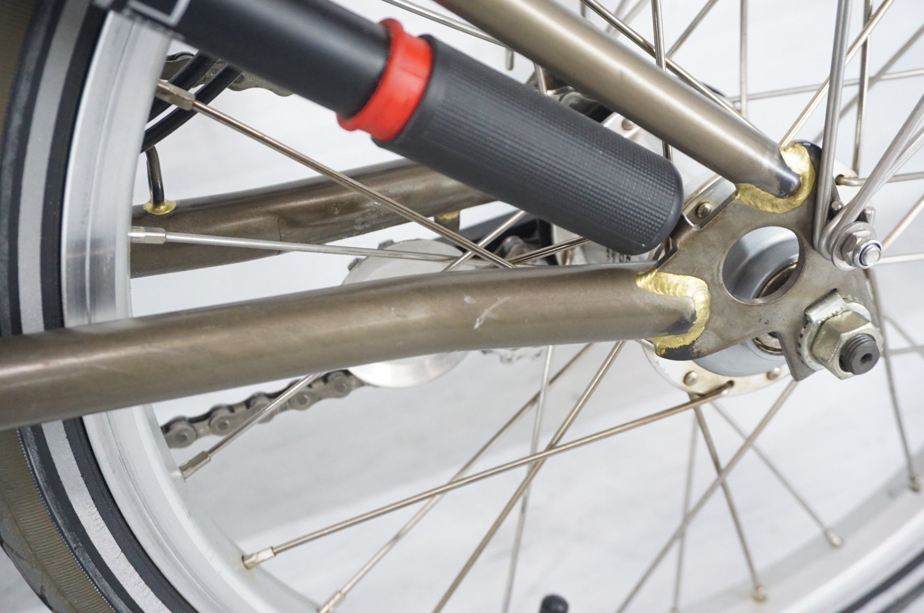 BROMPTON 「ブロンプトン」 M3L RAWカラー 2010年モデル 16インチ 折り畳み自転車 / 阪急塚口店