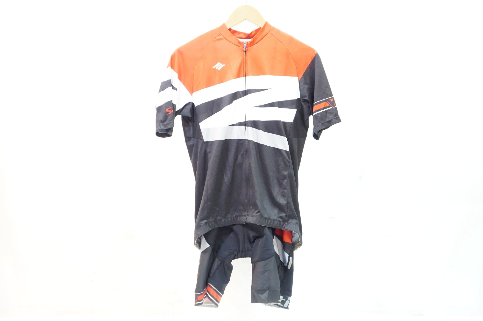 SANTIC 「サンティック」 XLサイズ 半袖ジャージ ビブショーツ セット / 熊谷本店