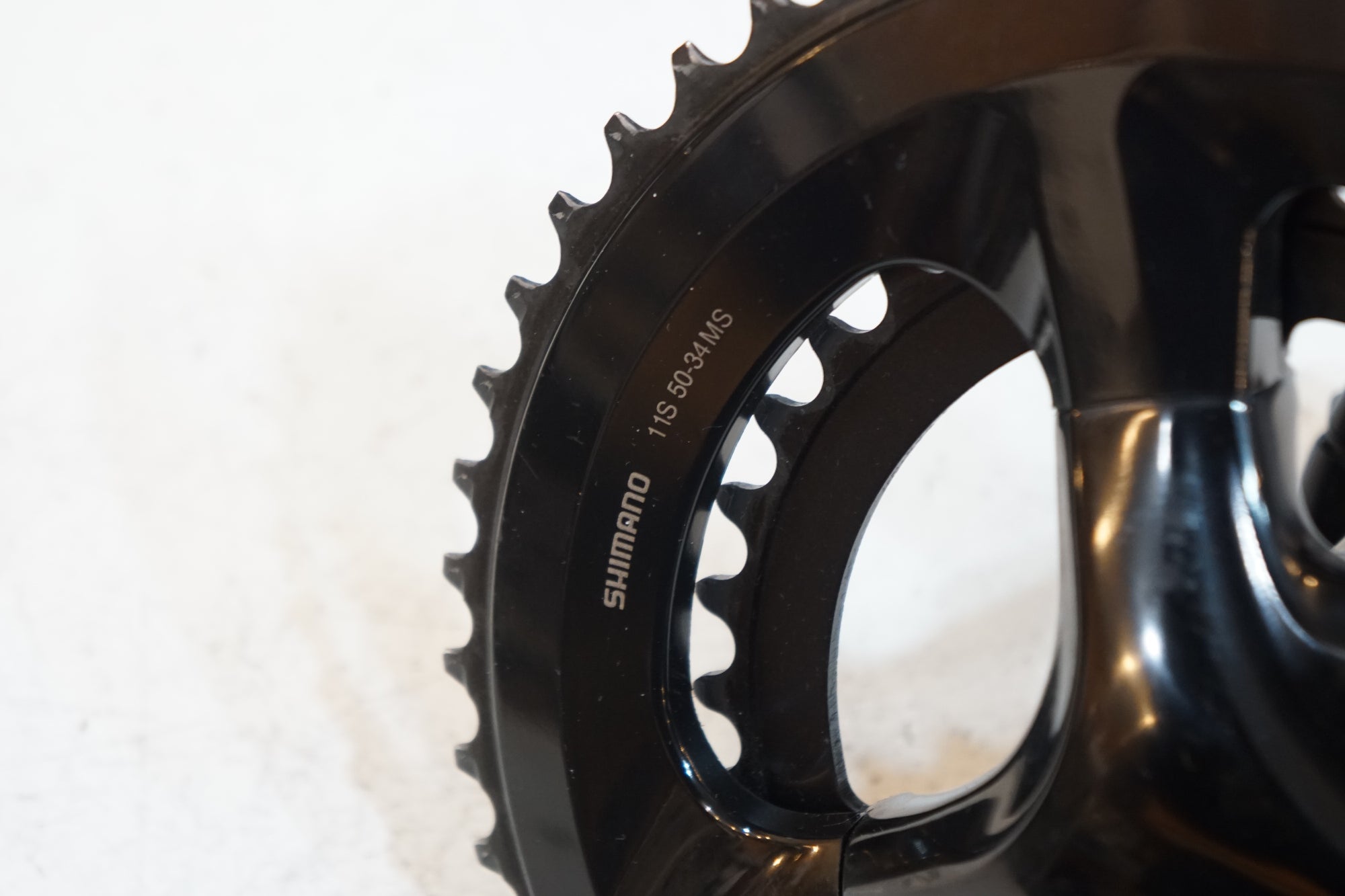 美品 - SHIMANO クランクセット 黒 RS510 50-34T クランクセット 2x11スピード