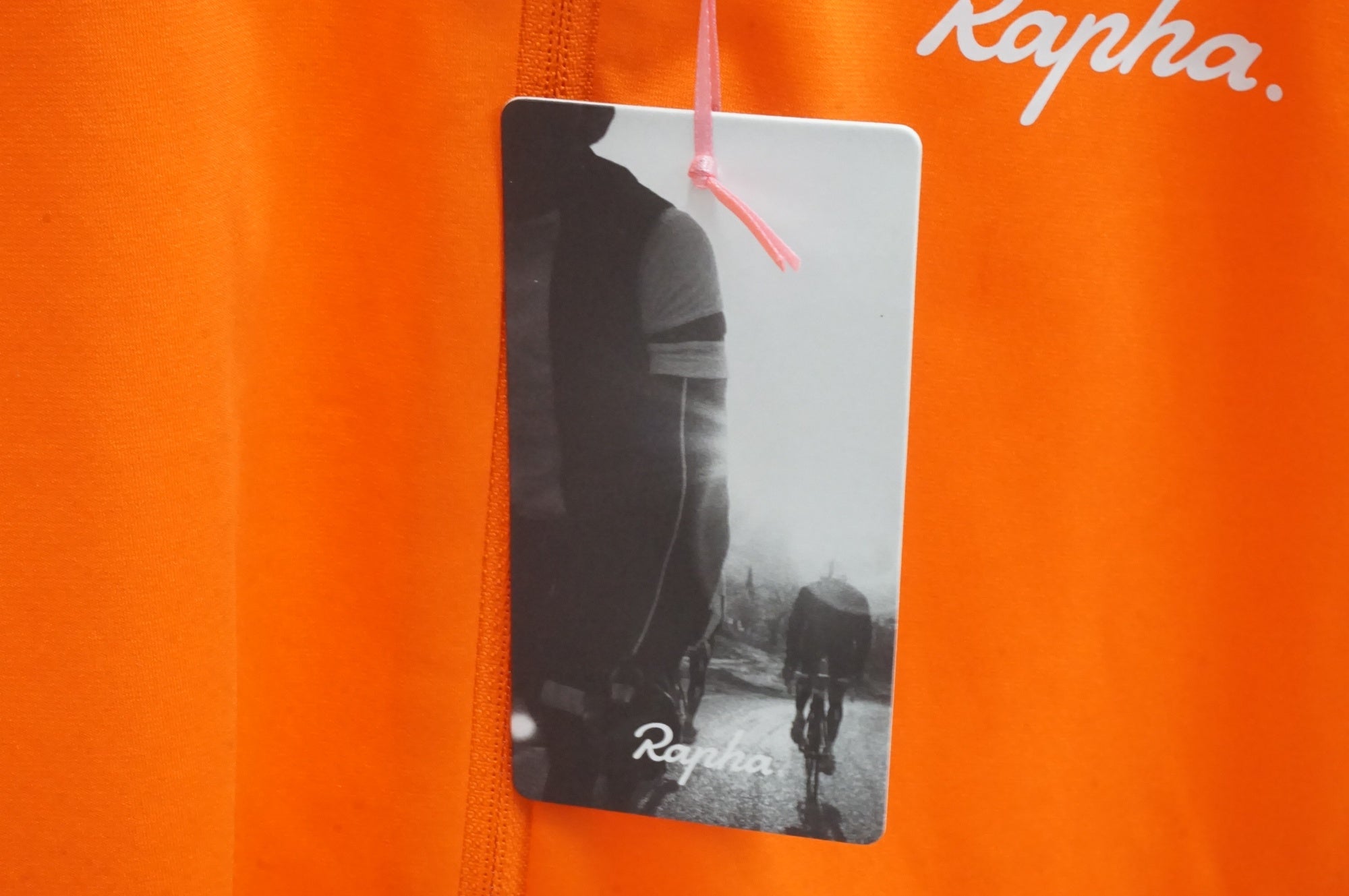 ★新品未使用★めっちゃ綺麗なオレンジ★ Rapha ラファ コア ジレ ベスト RAPHA 「ラファ」 CORE LONG SLEEVE JERSEY Mサイズ メンズ ジャージ