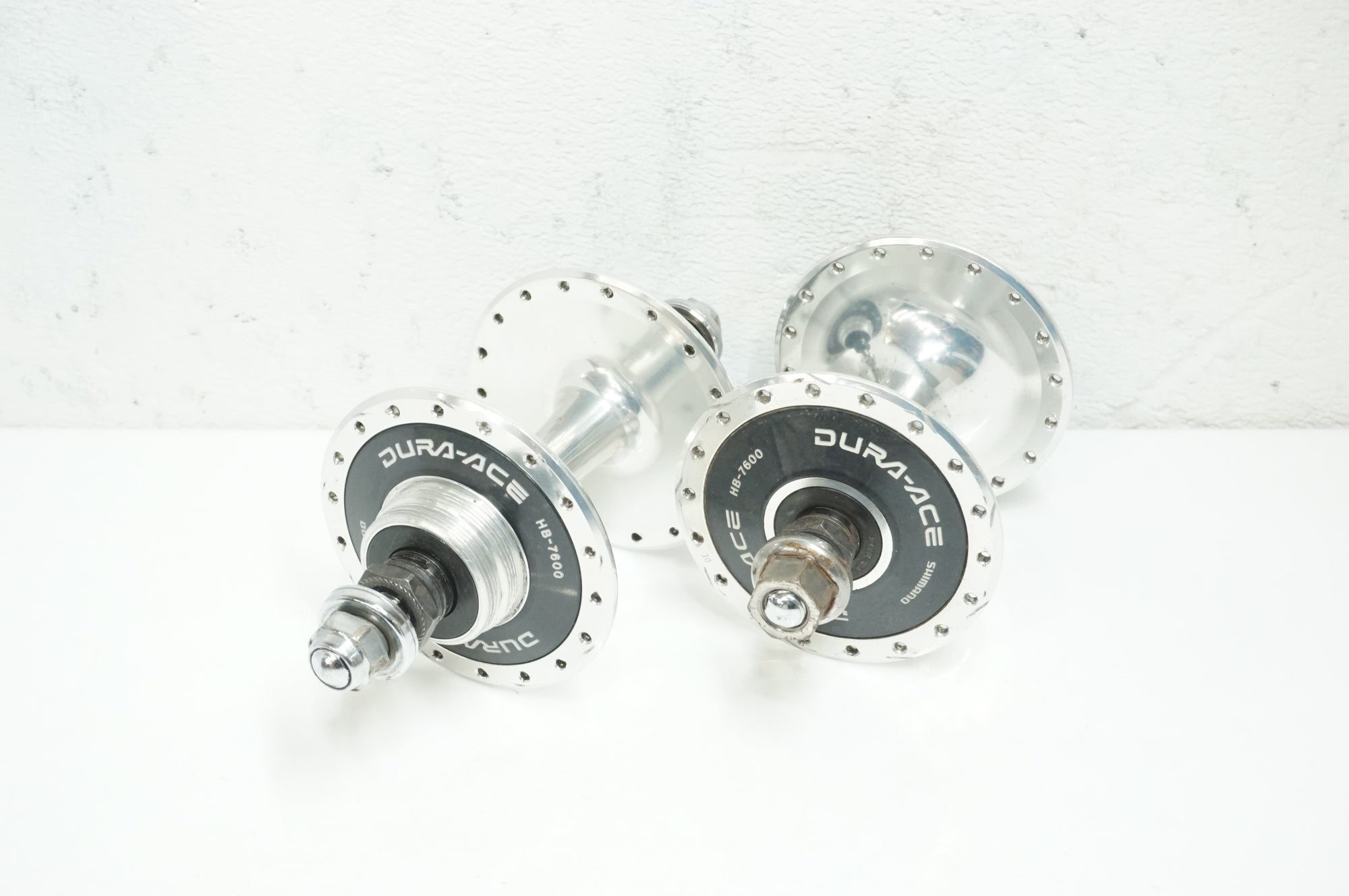 SHIMANO 「シマノ」 DURA-ACE HB-7600 36H 571g 前後ハブセット / 大宮