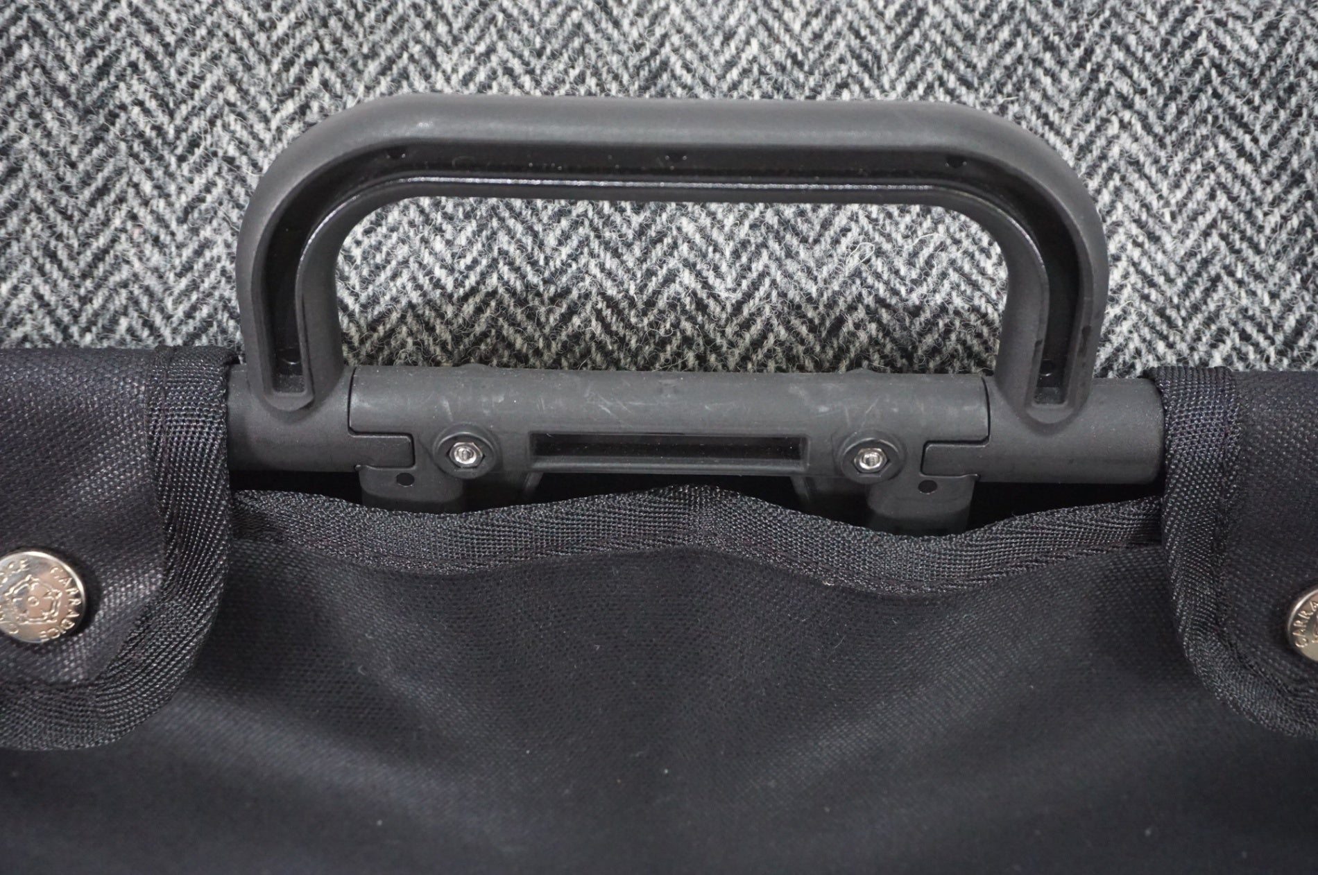 CARRADICE 「キャラダイス」 CITY FOLDER M BROMPTON HARRIS TWEED EDITION フロントバッグ / AKIBA店