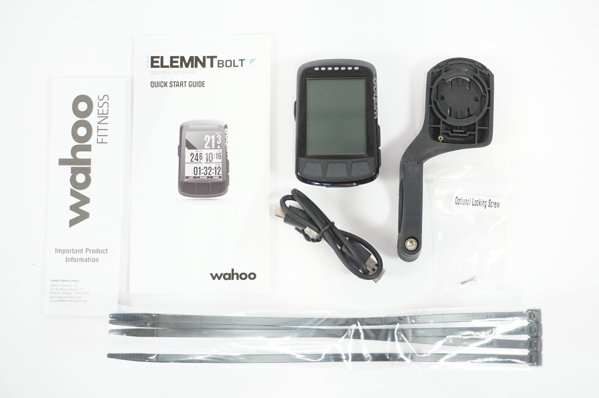 WAHOO 「ワフー」 ELEMNT BOLT サイクルコンピューター / 宇都宮店