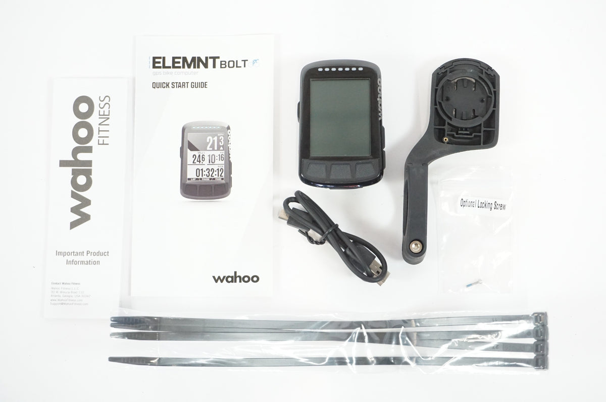 WAHOO 「ワフー」 ELEMNT BOLT サイクルコンピューター / 宇都宮店
