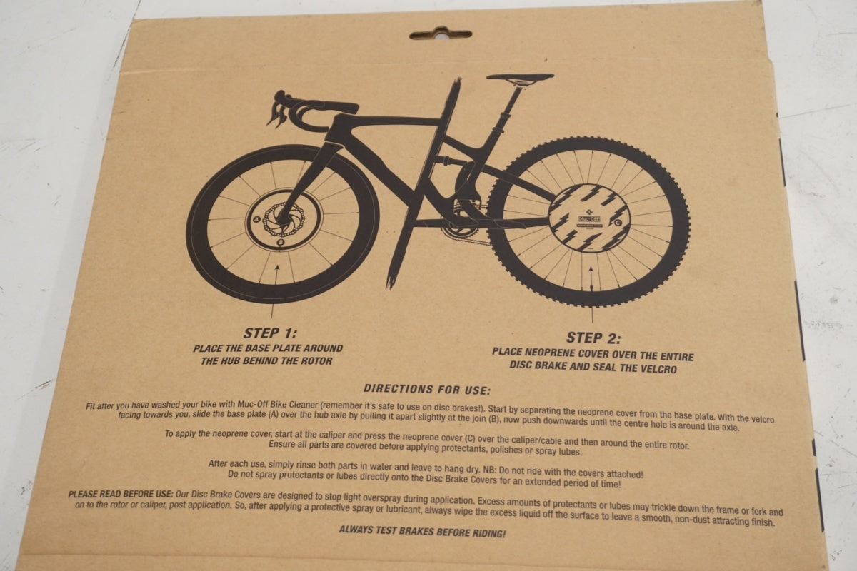 MUC-OFF 「マックオフ」 DISC BRAKE COVERS PAIR ブレーキカバーセット / 滋賀大津店