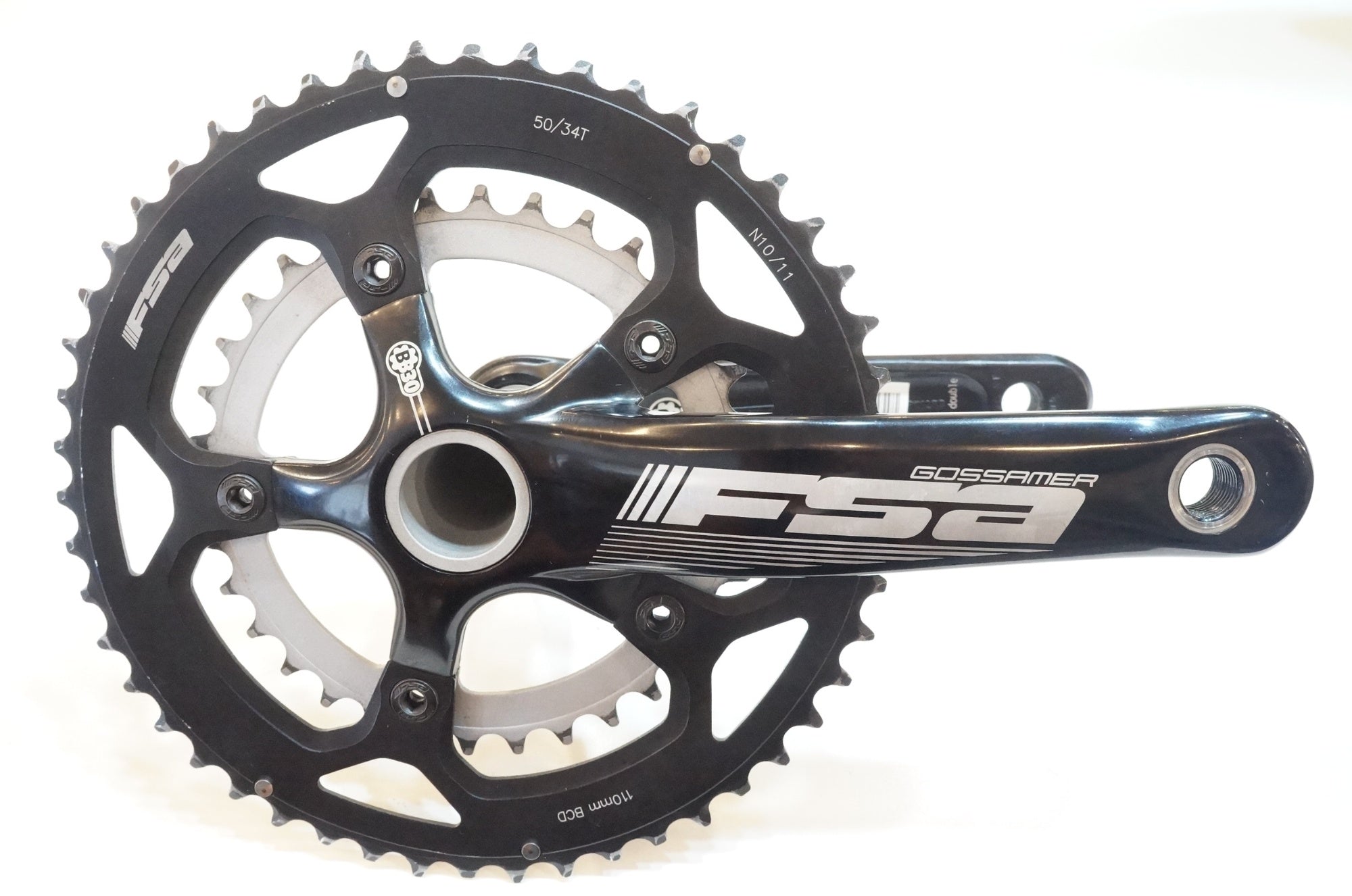 FSA 「エフエスエー」 GOSSAMER 50-34T 165mm クランクセット / 浦和ベース