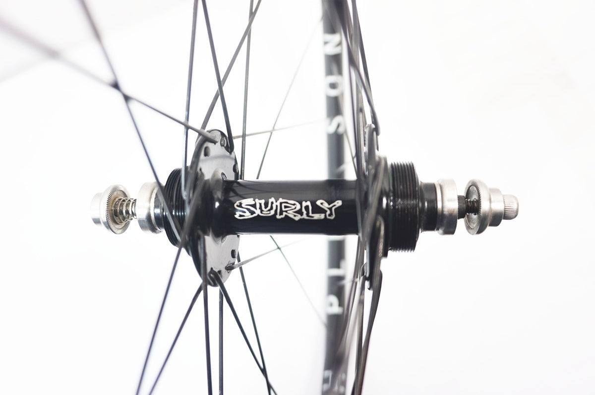 SURLY サーリー 130mm ハブ 32H SURLY 「サーリー」 ハブ H PLUS SON リム シングル ホイールセット