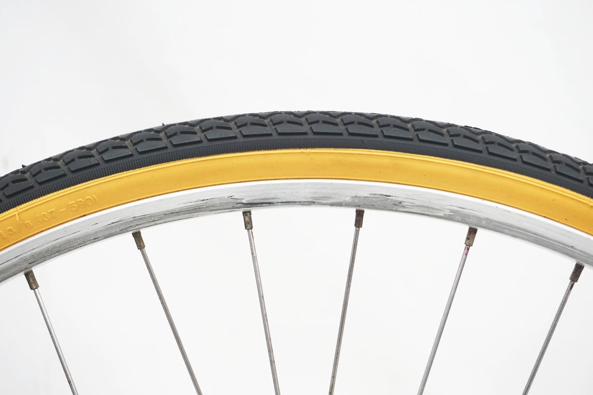 シマノ+アラヤ 26インチホイール リア コンチネンタルグランプリ付き ARAYA 「アラヤ」 26インチ シマノ7速 ホイールセット / 大阪美原北