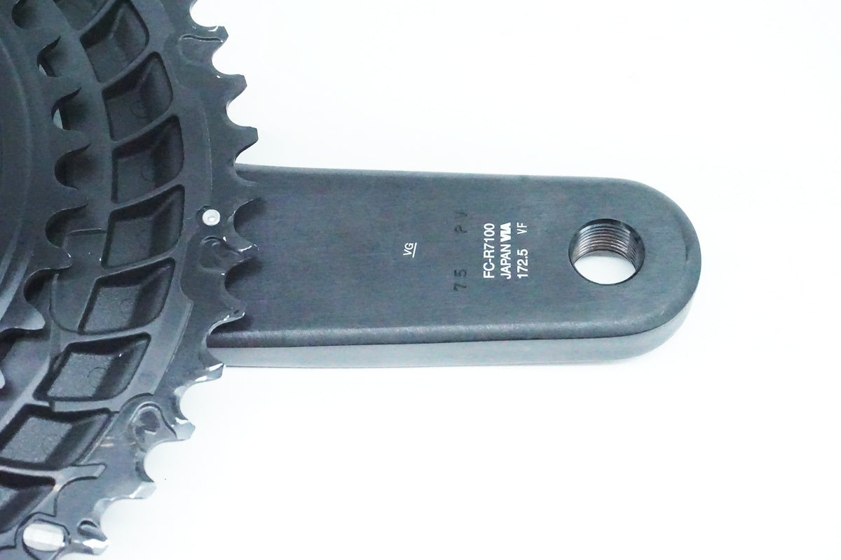 SHIMANO「シマノ」 FC-R7100 170mm 52-36T クランクセット アームキャップ欠品/ 京都西院店