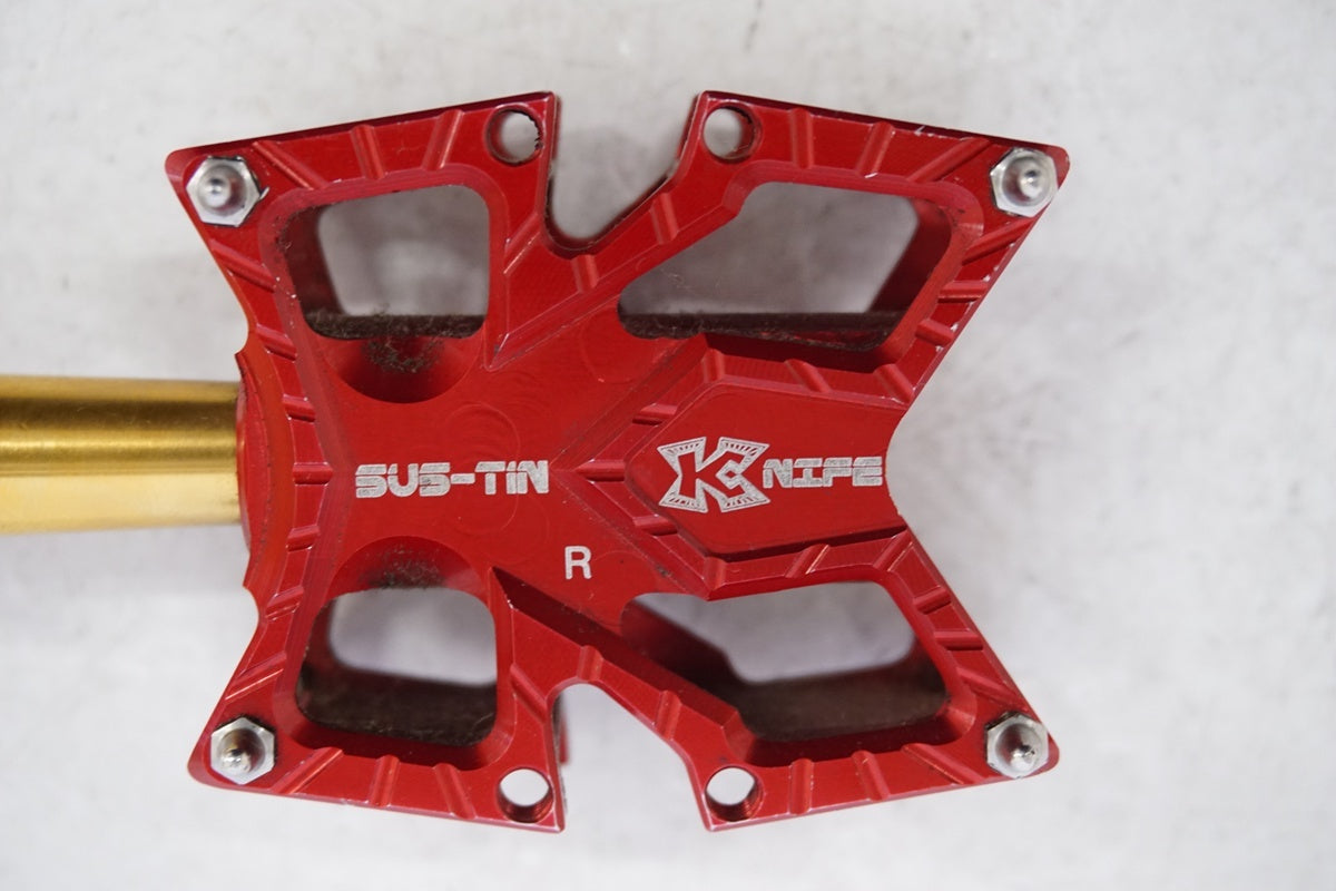 KCNC 「ケーシーエヌシー」 KNIFE ナイフ ステンレススチール スピンドル ペダル / 浜松店