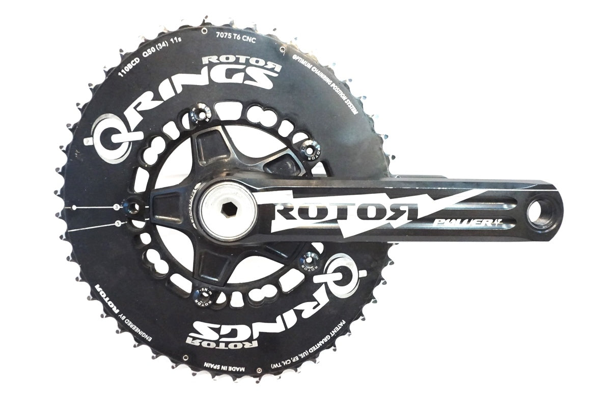 ROTOR 「ローター」 POWER LT クランク 50-34T 170㎜ / バイチャリ世田谷店