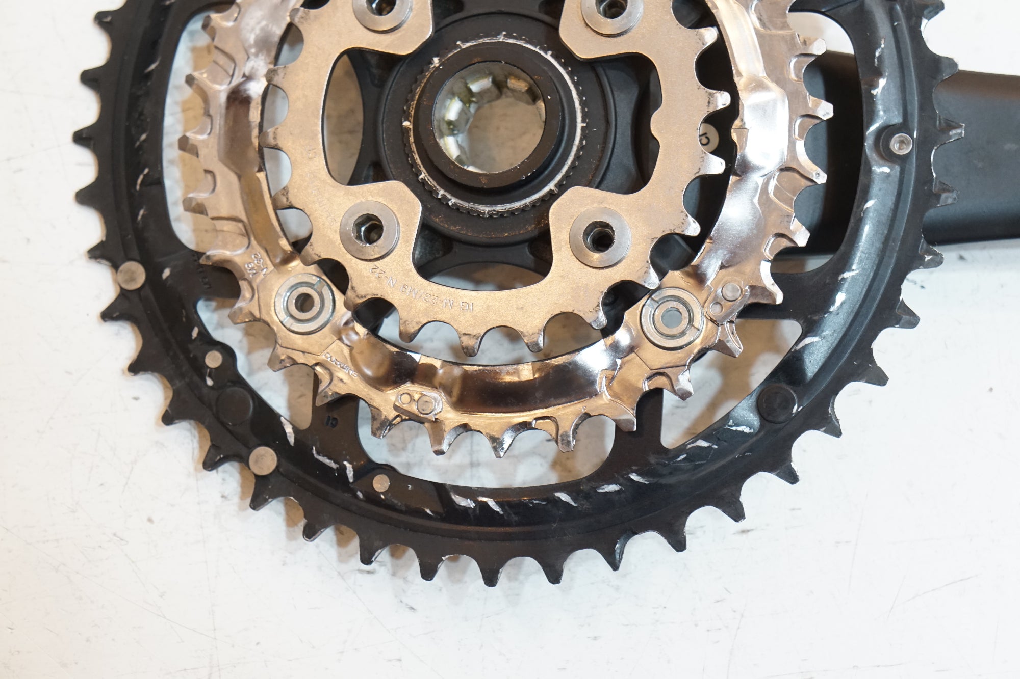 SHIMANO - 専用 4/5 SHIMANO 「シマノ」 DEORE FC-M540 170mm 44-32-22T クランク