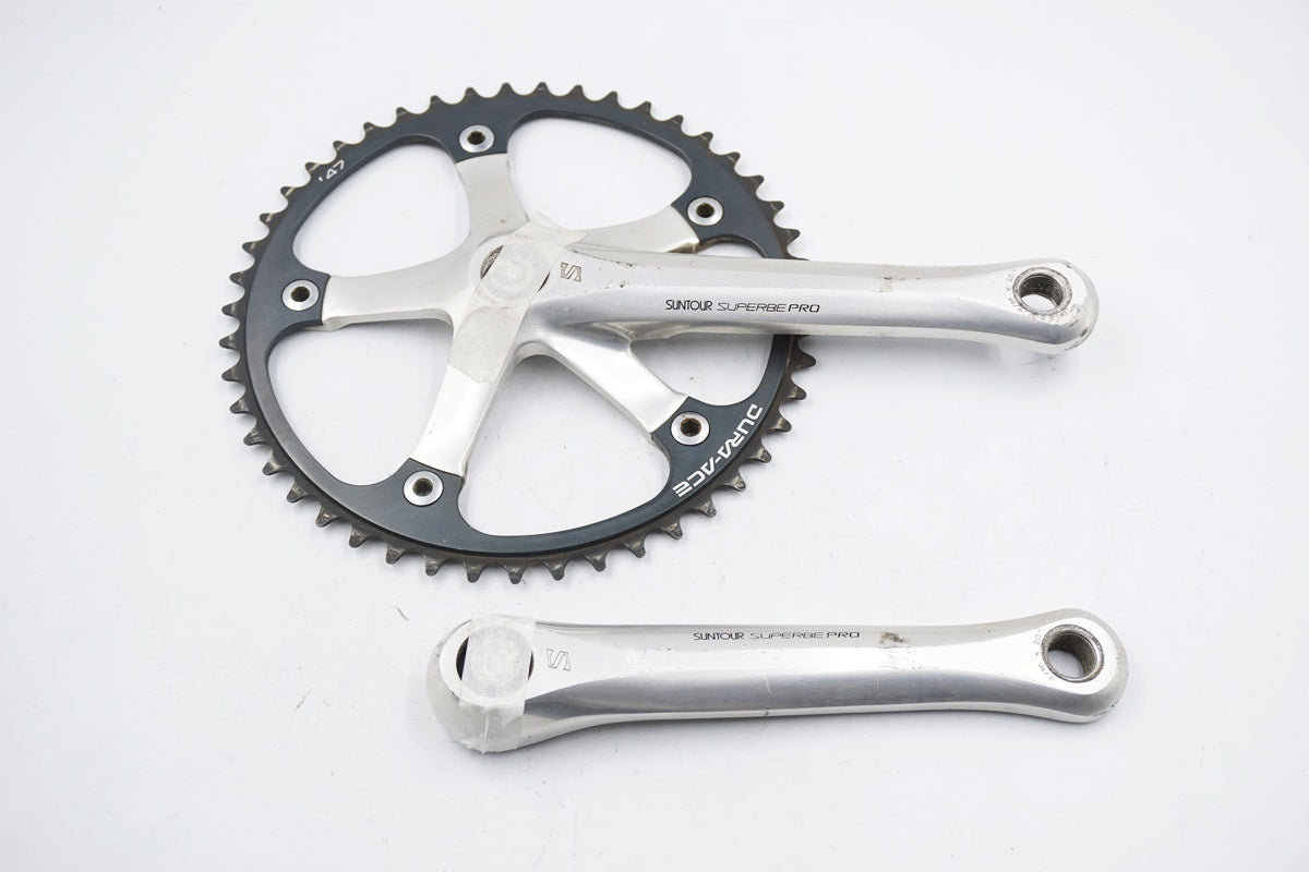 SANTOUR 「サンツアー」 SUPERBE PRO DURA-ACE チェーンリング 47T 165mm クランク / 奈良店
