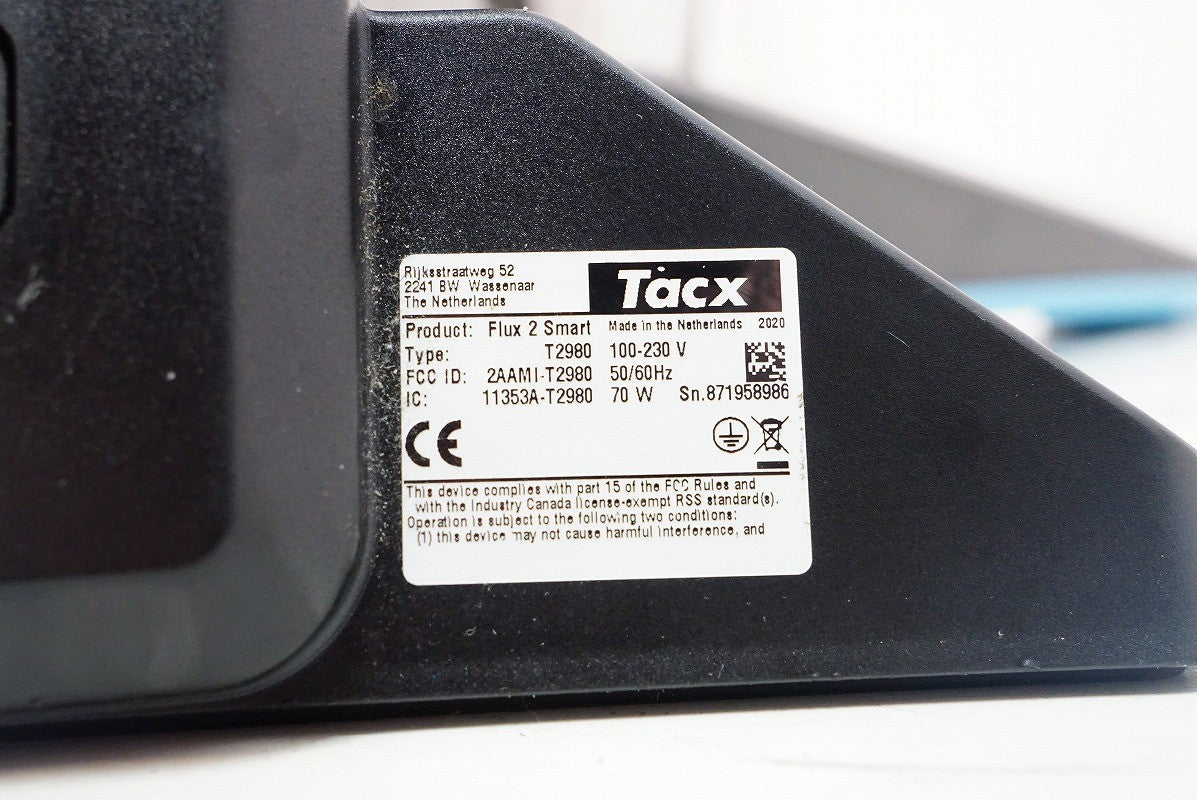 TACX 「タックス」 FLUX 2 SMART T2980 スマートトレーナー / 熊谷本店