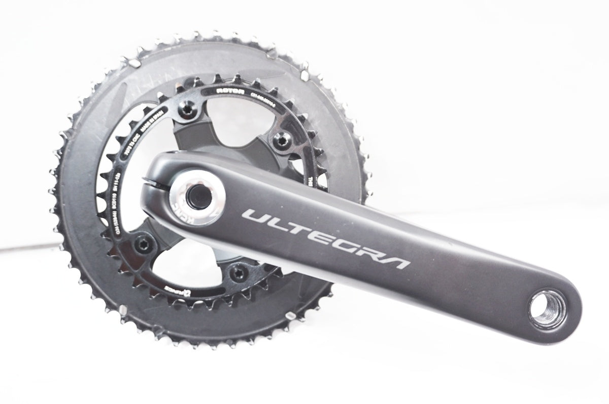 SHIMANO 「シマノ」 ULTEGRA FC-R8100 4iiii PRECISION3片側パワーメーター付 52-36T 170mm 12s クランクセット / バイチャリ世田谷店