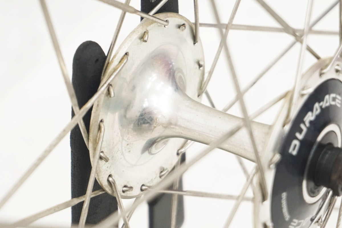 DURA-ACE HB-7600 ピストホイール WO ホイールバック付 SHIMANO 「シマノ」 DURA-ACE HB-7600ハブ ARAYAリム ピスト
