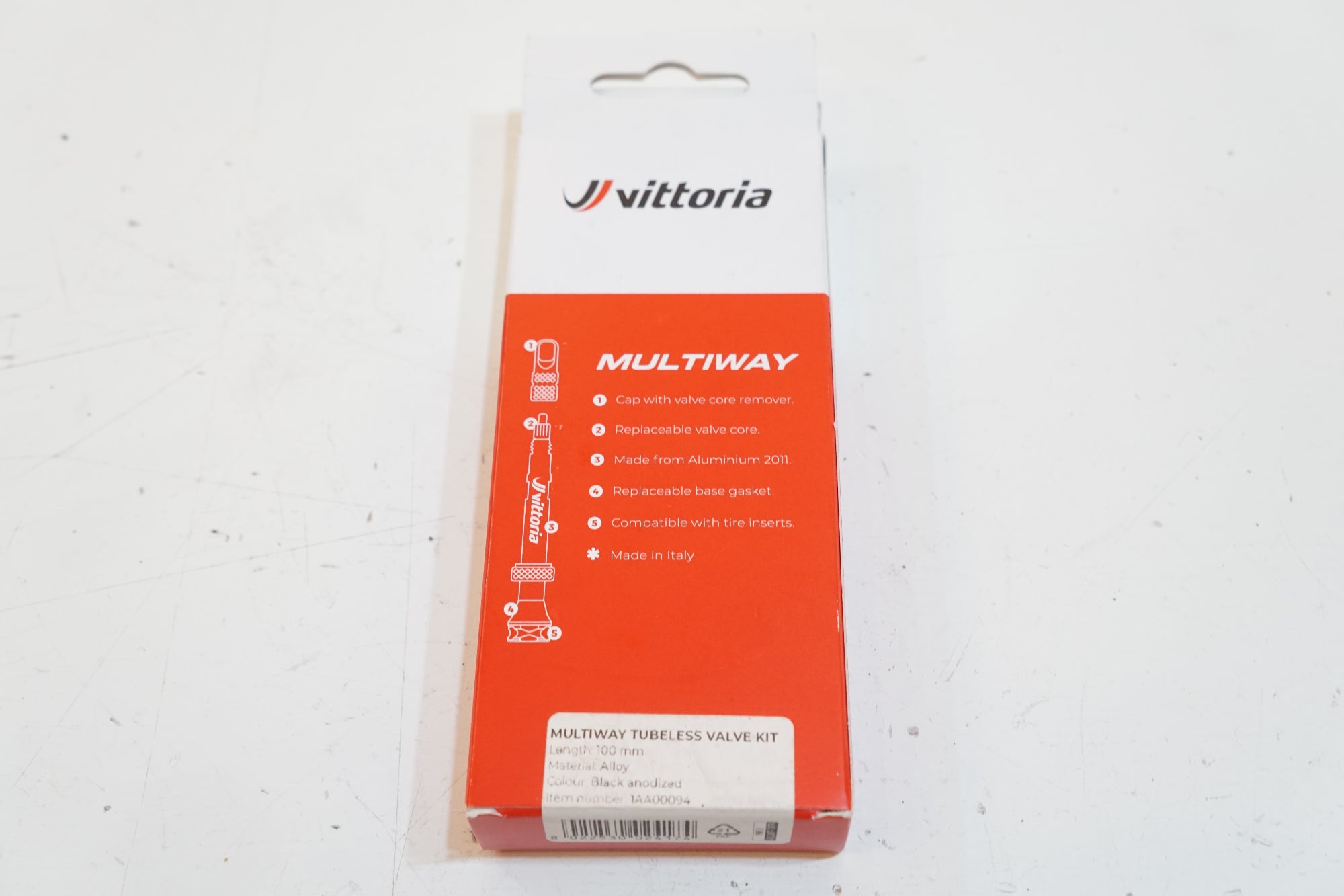 VITTLIA 「ビットリア」 MULTIWAY UNIVERSAL TUBELESS VALVE KIT チューブレス バルブキット / バイチャリ浦和ベース