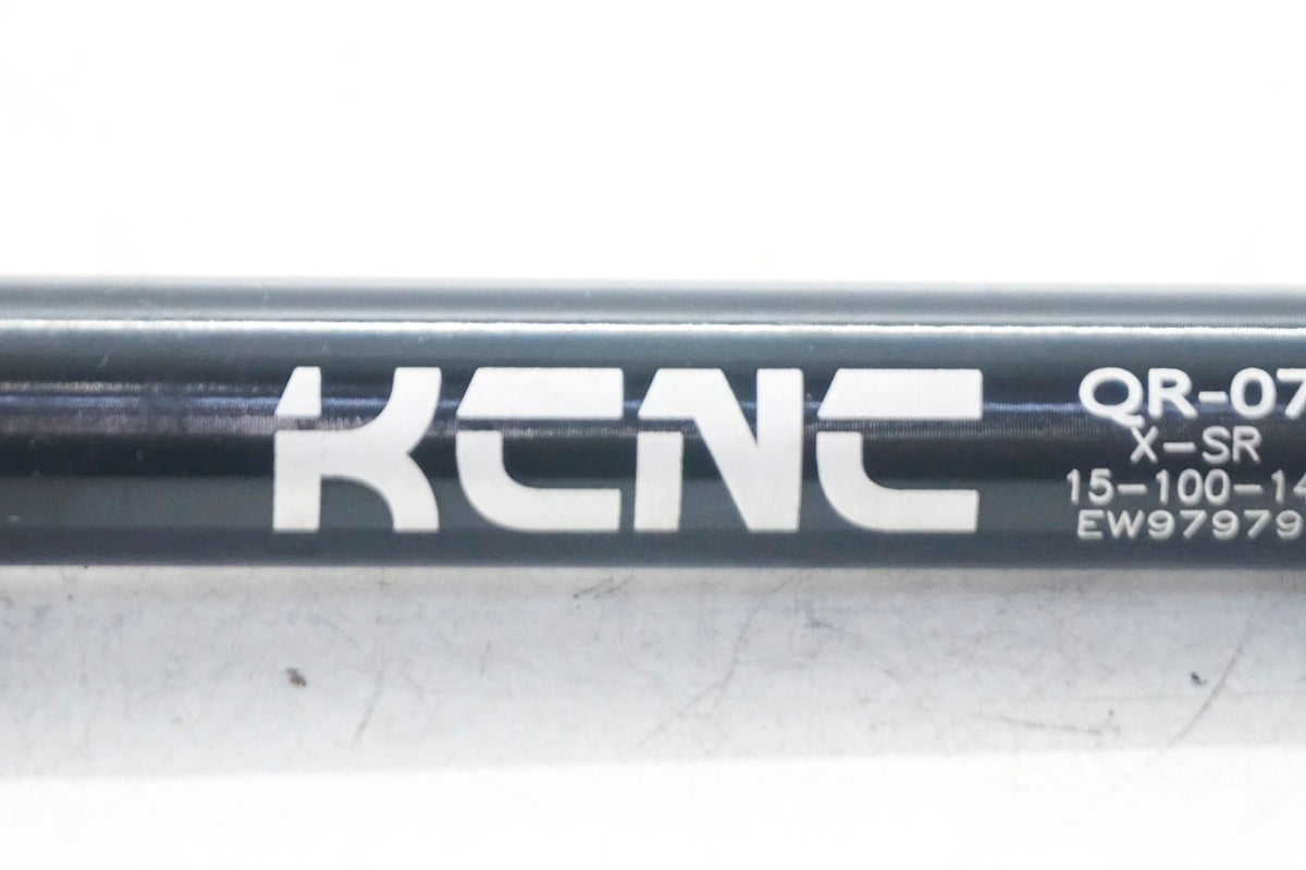 KCNC 「ケーシーエヌシー」 QR07 Φ15 148mm スルーアクスル スキュワー / 大阪門真店