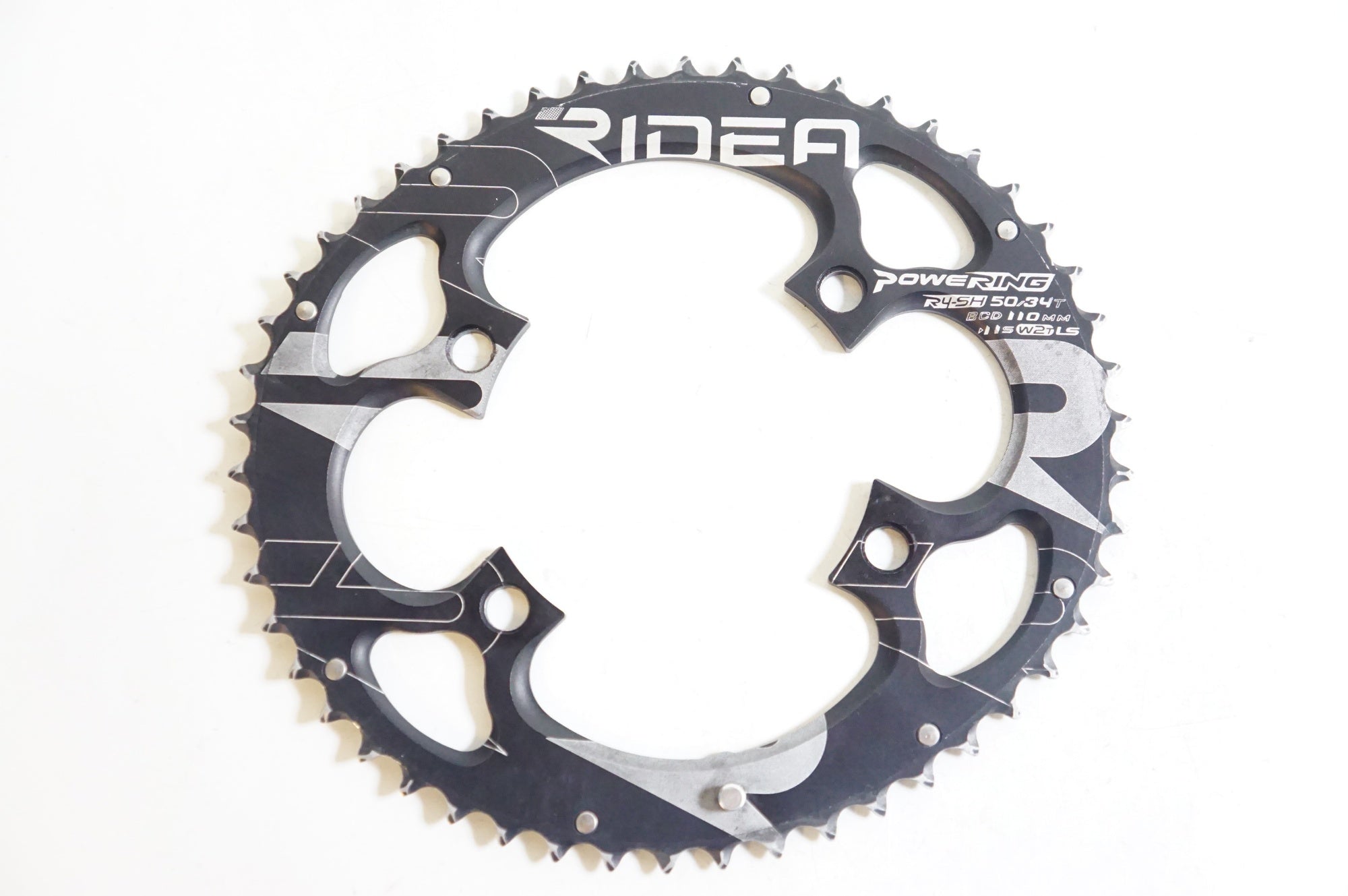 RIDEA 「ライデア」 ROWER RING R4-SH 50-34T チェーンリング / 熊谷本店