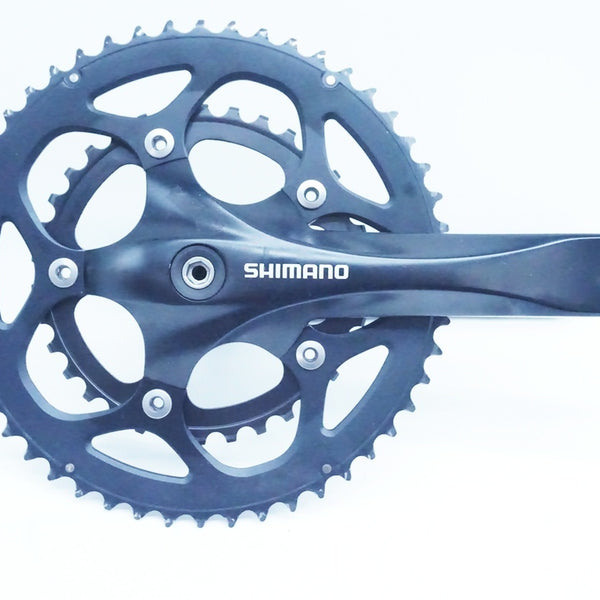 SHIMANO クランクセット 50-34T 中軸付 165/170mm選択可 SHIMANO「シマノ」 FC-R345 170mm 50-34T クランクセット/ 京都西院店