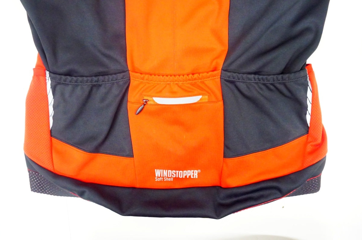 GORE WINDSTOPPER 防風サイクルジャケット ジャージ ウェア ゴア GORE 「ゴア」 WINDSTOPPER SOFTSHELL Lサイズ バイクウェア / 名古屋