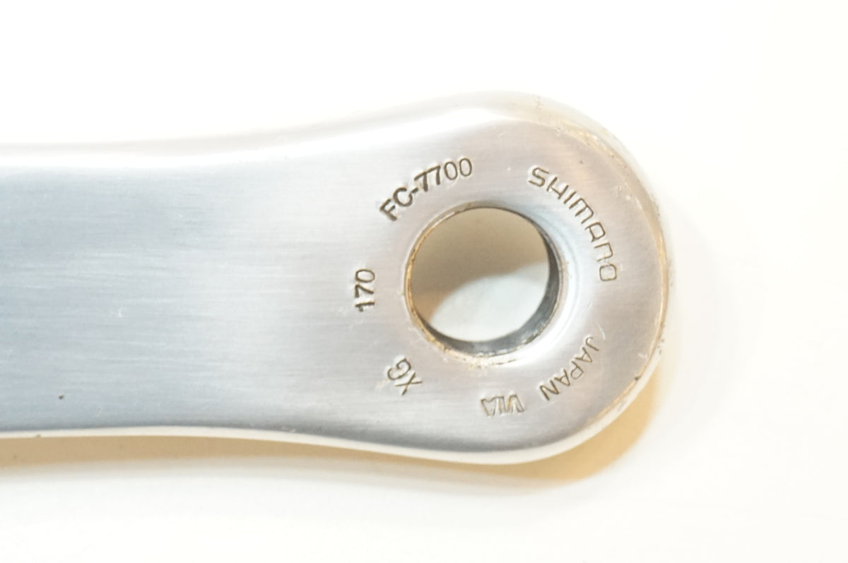 SHIMANO 「シマノ」 DURA-ACE FC-7700 52-39T 170mm クランクセット / 浦和ベース