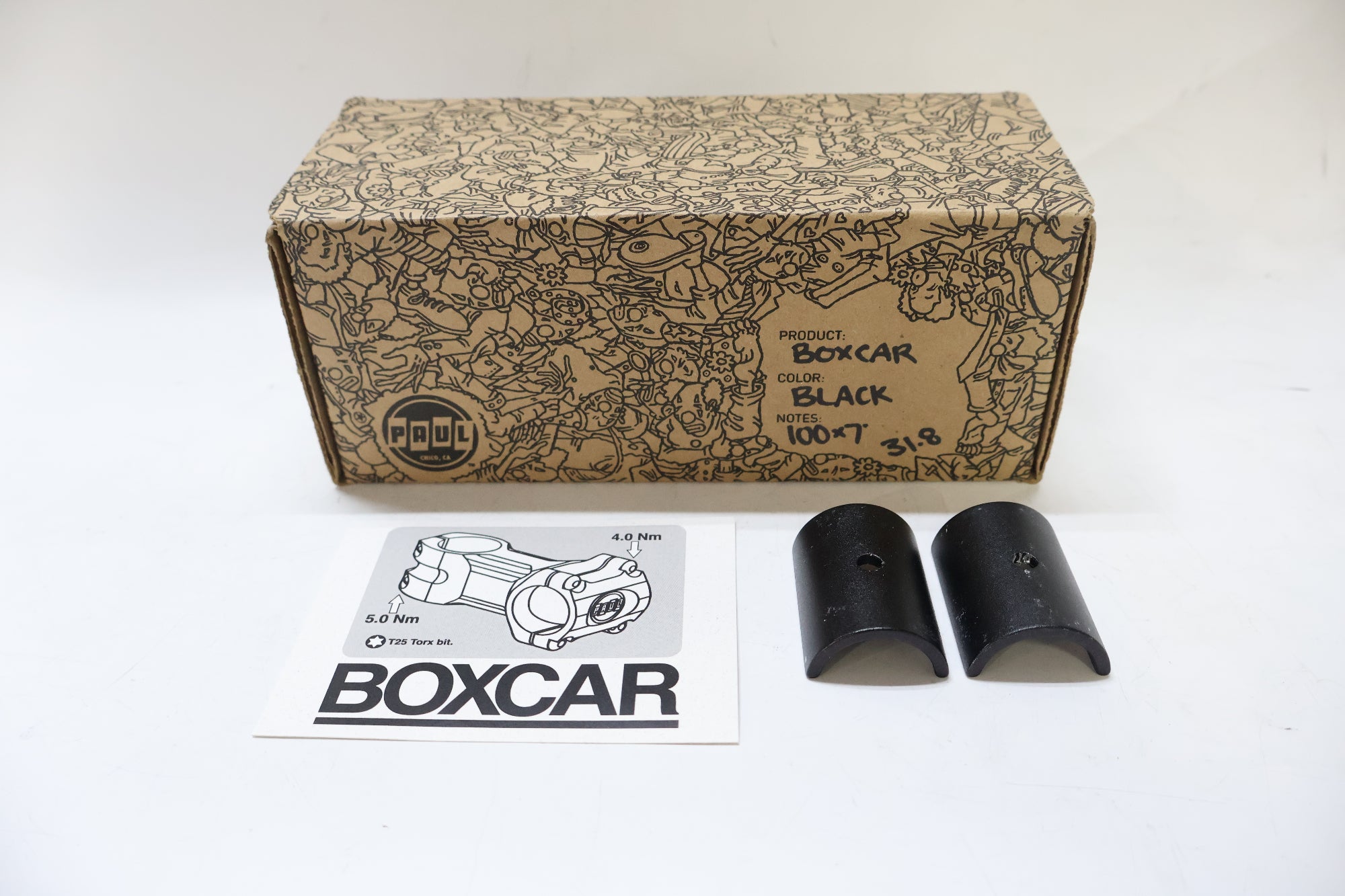 PAUL 「ポール」 BOXCAR STEM Φ31.8 100mm ステム / 高知店