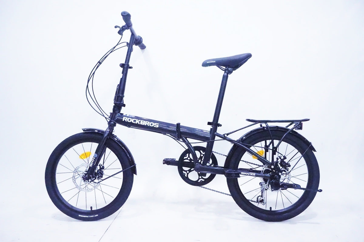 ROCKBROS「ロックブロス」 SKN-20 2026年モデル 20インチ 折り畳み自転車 黒/ 京都西院店