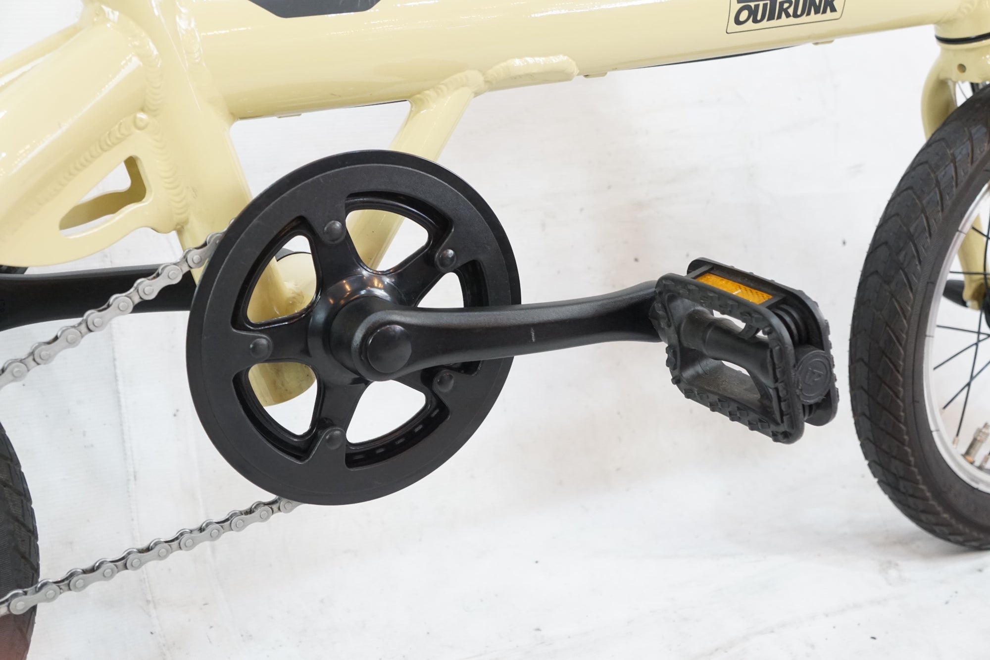 ASAHI 「アサヒ」 LOG OUTRUNK 14インチ 年式不明 折り畳み自転車 / バイチャリ浦和ベース