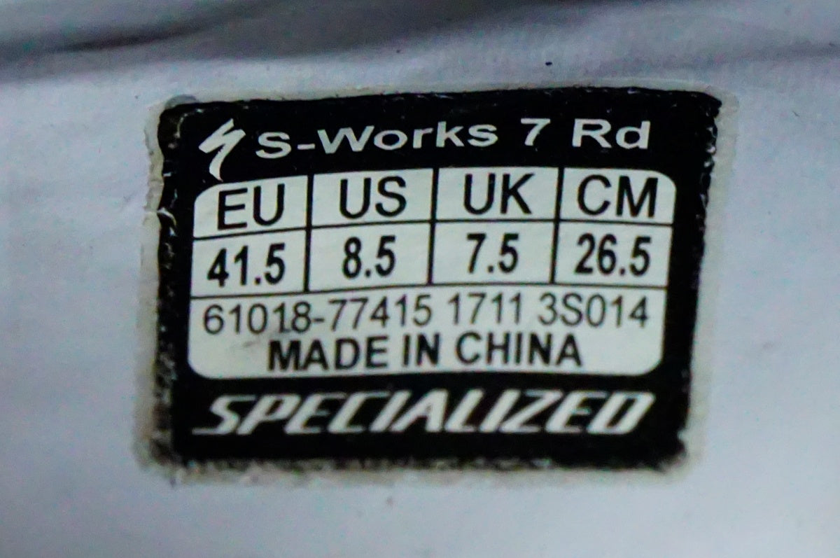 SPECIALIZED スペシャライズド S-Works 7 EU42.5 SPECIALIZED シューズ S-WORKS 7 ROAD SHOE – スポーツサイクル