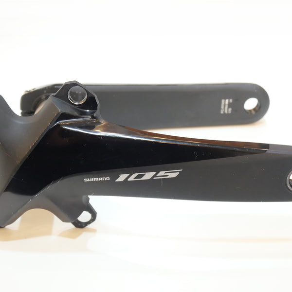 SHIMANO 105 FC-R7000 170クランク SHIMANO 105 FC-R7000 Crankset 50 / 34T (2x11S) 160mm Black