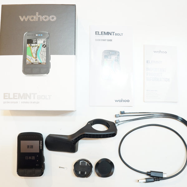 WAHOO 「ワフー」 ELEMENT BOLT サイクルコンピューター / バイチャリ