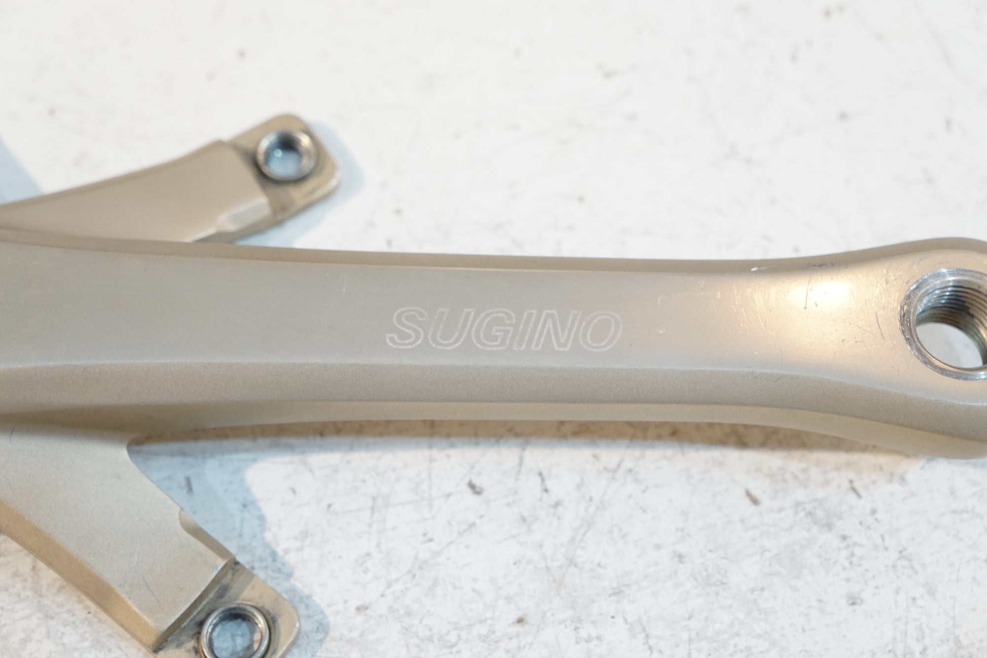 SUGINO 「スギノ」 GRAND MIGHTY 165mm NJS CRANK CHAMPAGNE GOLD